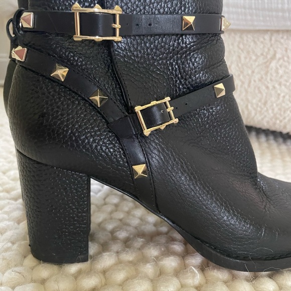 Valentino rock stud chunky heel boot - Picture 8 of 11
